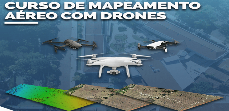 mapeamento drones