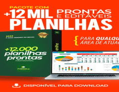 12 mil planilhas